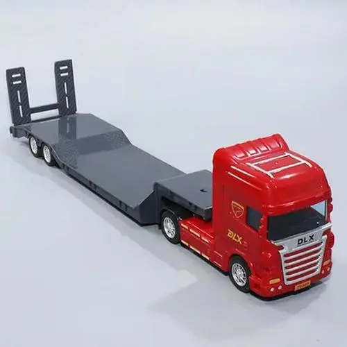 1:50 Diecast Plastic Flatbed Trailer Model 22 1:50 Diecast Plastic Flatbed Trailer Model - Image 22