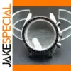 VK63 Movement Stainless Steel Watch Case 39.7mm
