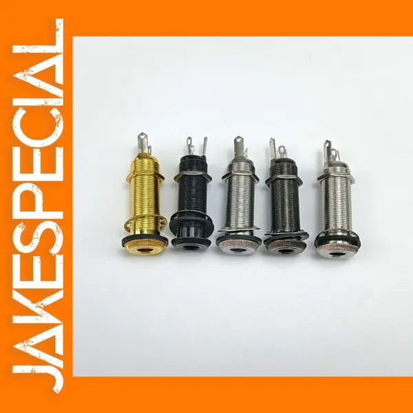 Guitar Bass Threaded Output Jack Plug Socket