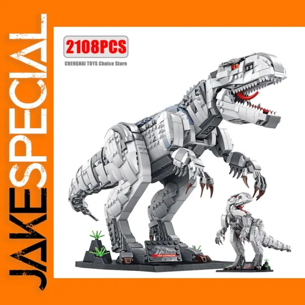 Dinosaur World Building Blocks Set for Kids