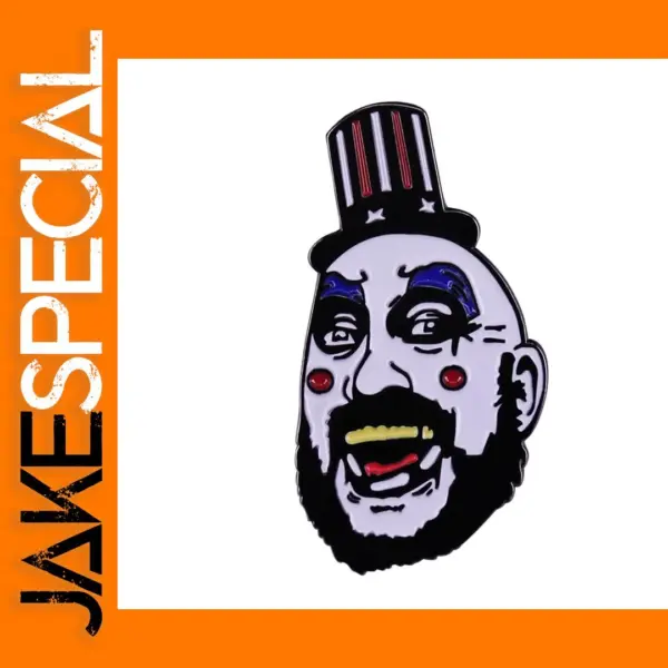 Captain Spaulding Enamel Pin Horror Badge