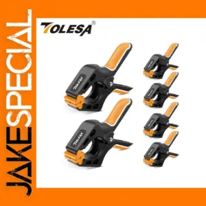 TOLESA 6-Piece Nylon Spring Clamp Set