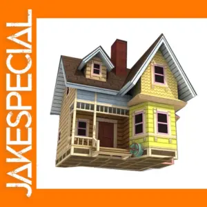 3D DIY Paper House Model Fantasy Design