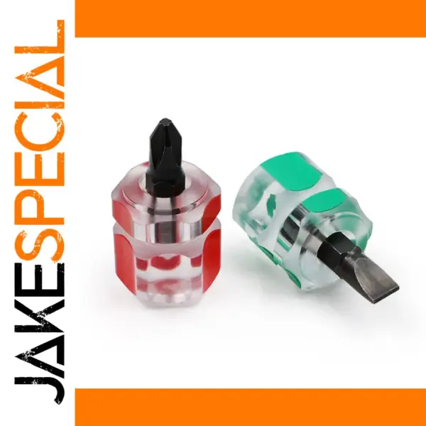 Mini Portable Screwdriver Set with Transparent Handle
