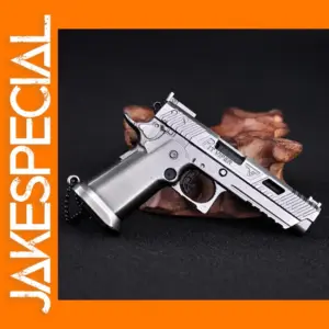 Mini Alloy Pistol Keychain Fidget Toy