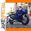 WELLY 1/12 Yamaha YZF-R6 Diecast Motorcycle Model