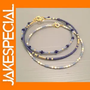 Vintage Miyuki Glass Bead Bracelet Set for Women