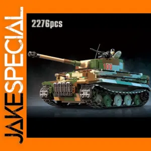 2276PCS WWII Military Tiger Tank Model Kit