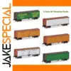 3pcs N Scale Woodside Reefer Boxcars 1:160