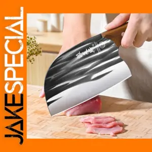 Professional Heavy-Duty Stainless Steel Cleaver