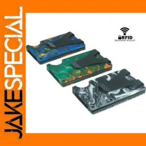 RFID Blocking Resin Wallet for Credit Cards
