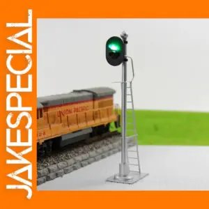 O Scale Model Train Signals 2pcs Green Red