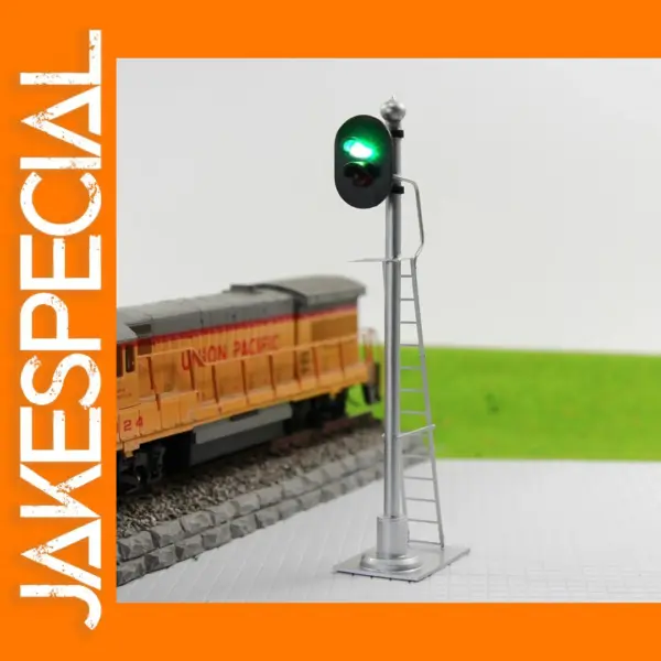 O Scale Model Train Signals 2pcs Green Red