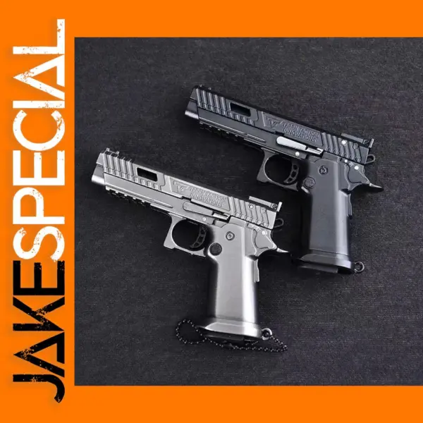 Alloy G34 TTI Mini Pistol Keychain Pendant