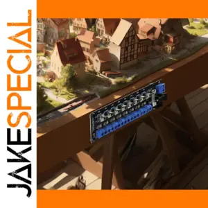Evemodel 3V-24V Power Distribution Module with Switches