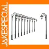 10pcs HO Scale Warm White LED Street Lamps
