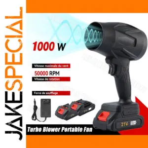 1000W Turbo Leaf Blower for Snow Removal