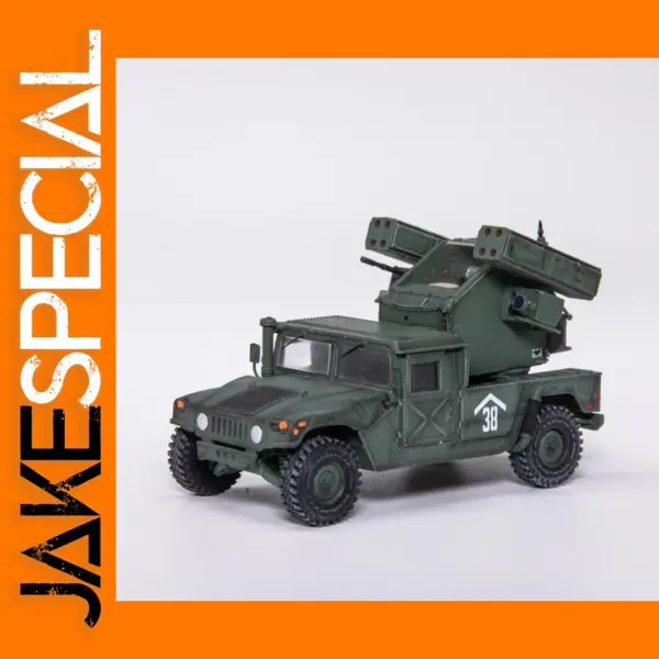 1/72 Scale Humvee Air Defense Model Collectible