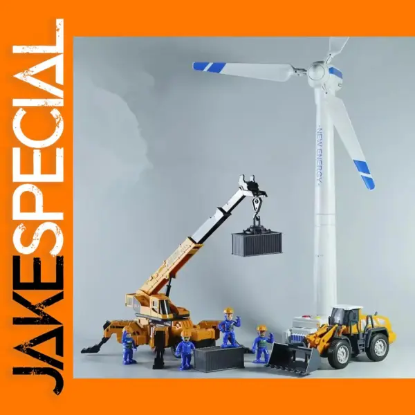 Plastic Windmill Vehicle Model 1:50 Scale
