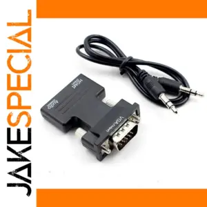 HDMI to VGA Converter with Audio for Projectors