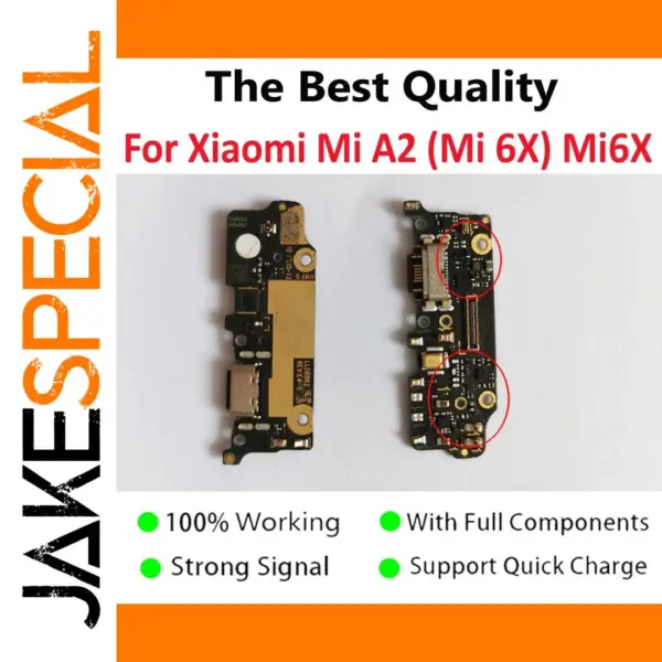 USB Charging Port Flex Cable for Xiaomi Mi A2 Mi 6X
