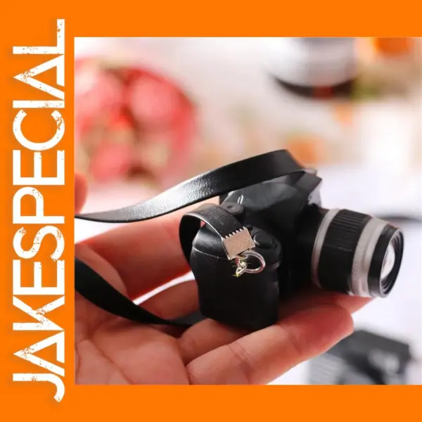 Miniature SLR Camera for Dollhouse Props