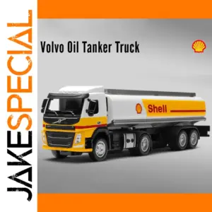 1:50 Volvo Oil Tanker Model Alloy Truck Trailer