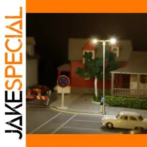 10pcs HO Scale Street Lights with Resistors