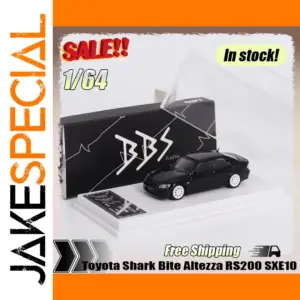BBS 1:64 Toyota Shark Bite Altezza RS200 Diecast Model