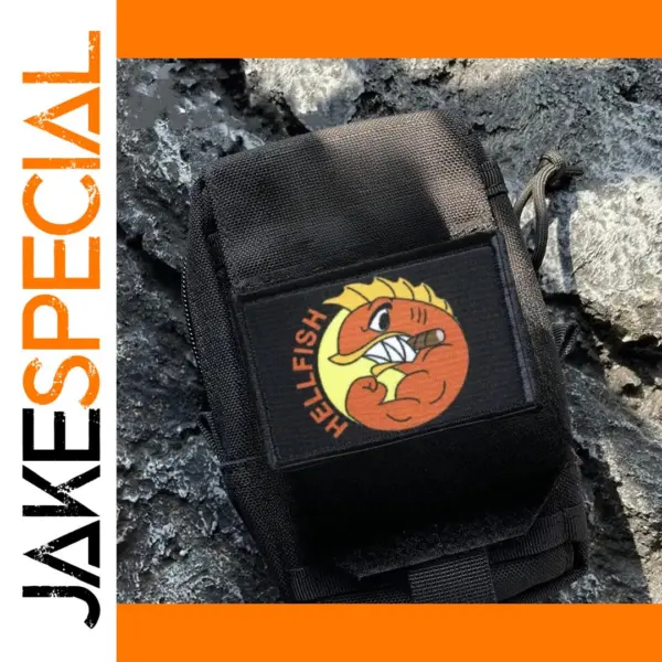 Fighting Hellfish Morale Badge Embroidery Patch