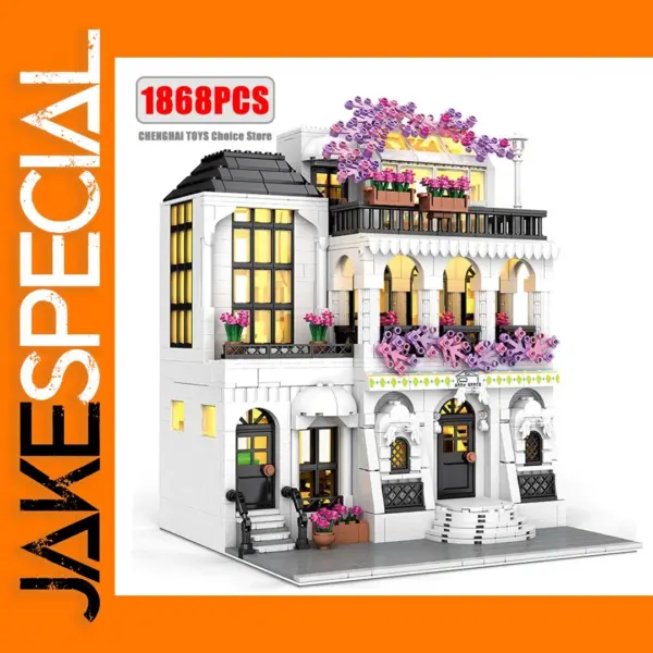 European Architecture Building Blocks Set