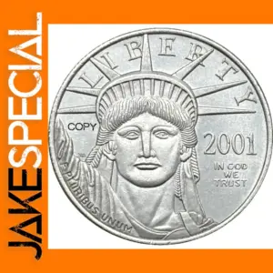 2001 Liberty 50 Coin American Platinum Eagle
