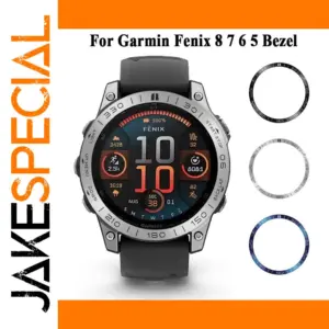 Garmin Fenix 8 & 7X Bezel Ring Cover Case
