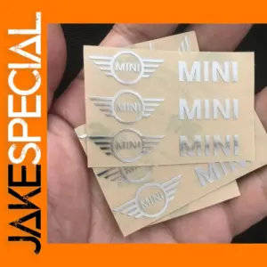 3D Waterproof Metal Stickers for Mini Cooper