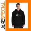Bonefish Skull Fish Skeleton Hoodie for Men