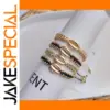 Handmade Braided Gold Plated Bead Bracelet