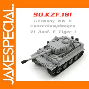 1/72 Scale WW2 Germany Tiger Tank Model