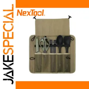 NexTool 6pcs Portable BBQ Cooking Utensils Set