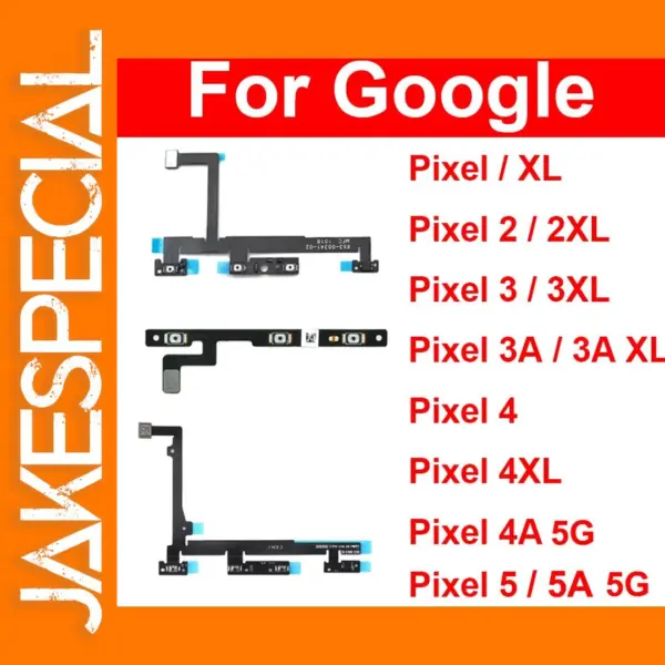 Power & Volume Flex Cable for Google Pixel Models