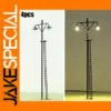 4-Piece HO Scale LED Yard Light Set