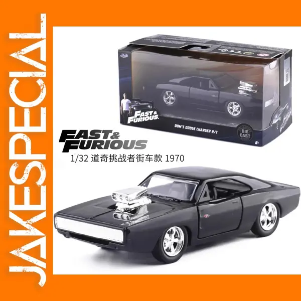 1:32 Diecast Dodge Charger R/T Model Car