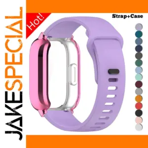 TPU Screen Protector and Silicone Strap for Redmi Watch 5 Lite