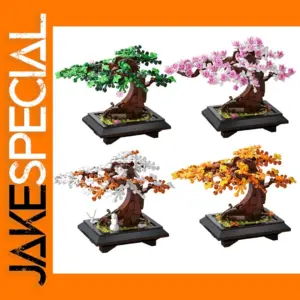 Four Seasons Bonsai Tree Building Blocks Kit