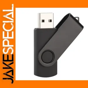 USB Flash Drive 64GB Silver Waterproof Memory Stick