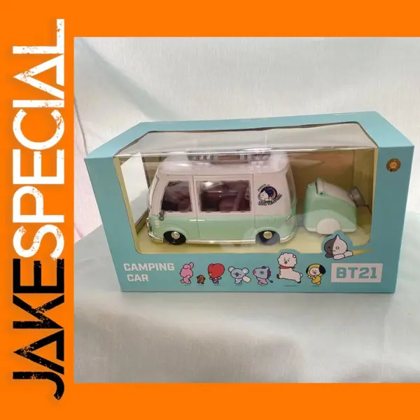 BT21 Camping Car Model Toy 27cm ABS PVC