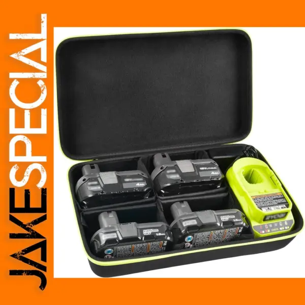 Transport case for Ryobi ONE+ 18V Batteries and Charger - Case Only