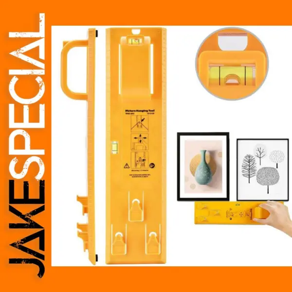 DIY Picture Frame Level Ruler Hanger Set