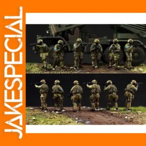 1/72 Scale Resin Ukrainian Soldier Figures Set
