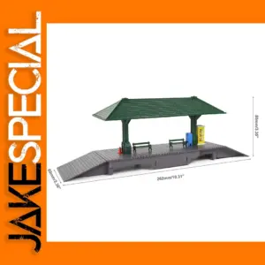 Evemodel ZTHO01 HO Scale Train Station Platform Kit