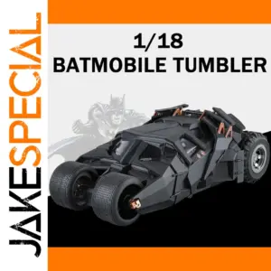 1/18 Alloy Batmobile Tumbler Diecast Model with Lights